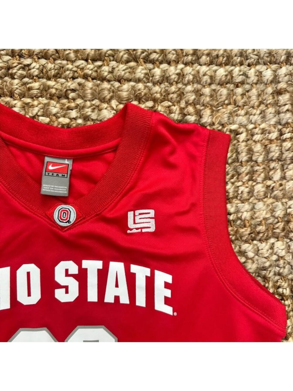 The Ohio State Buckeyes OSU NCAA Kids Boys Youth Basketball Jersey #33